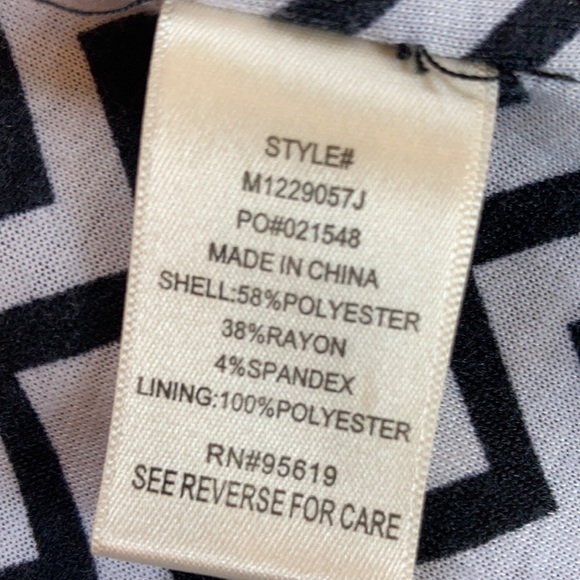 Black 3/4 ruching sleeve jacket M - Picture 6 of 9